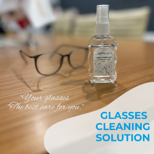 Glasses Lens Cleaning Solution