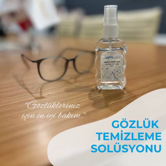 Gözlük Camı Temizleme Solüsyonu